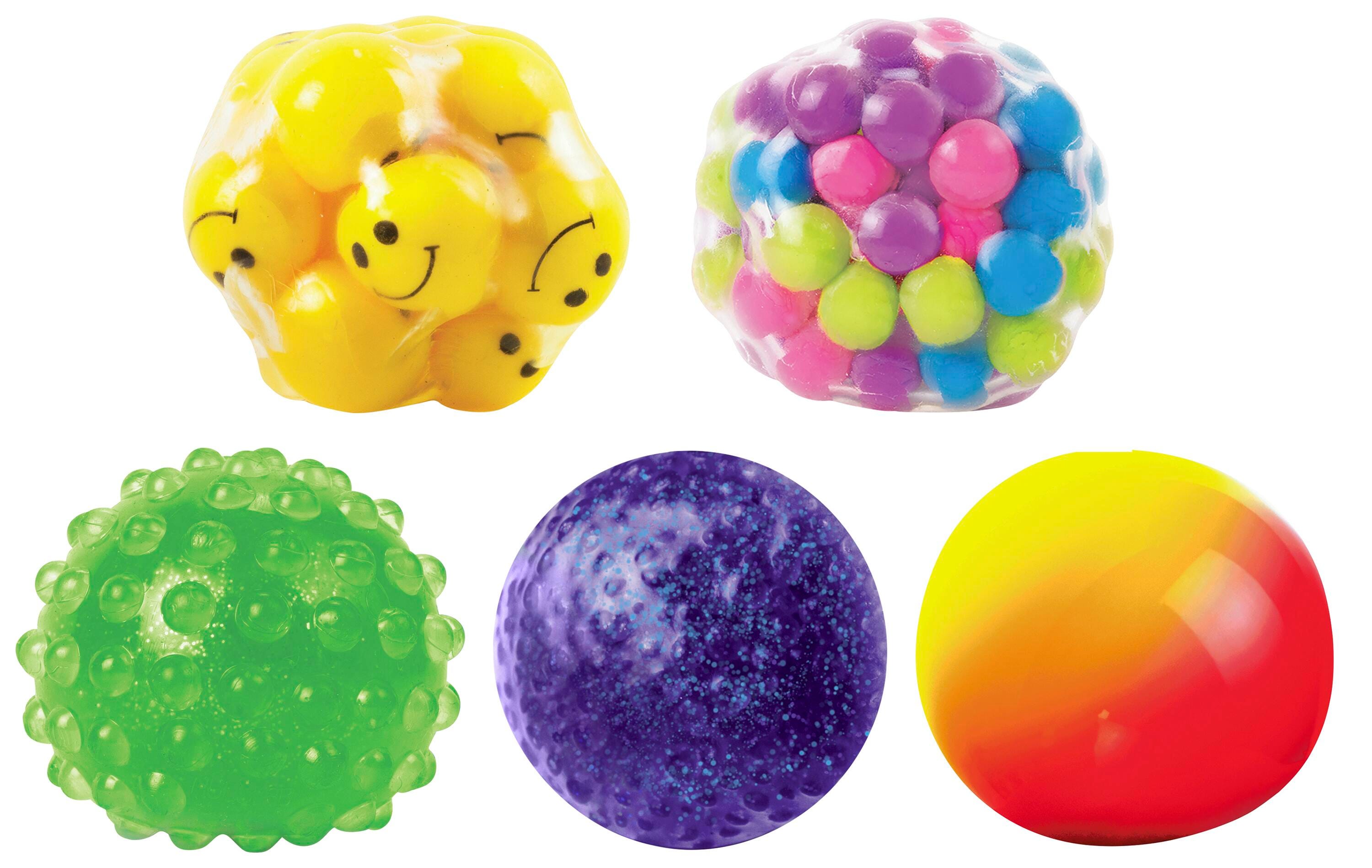 Play Visions Fun Fidget Ball Set 5 Pieces